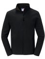 Heren Softshell Jas Russell Essential Zwart